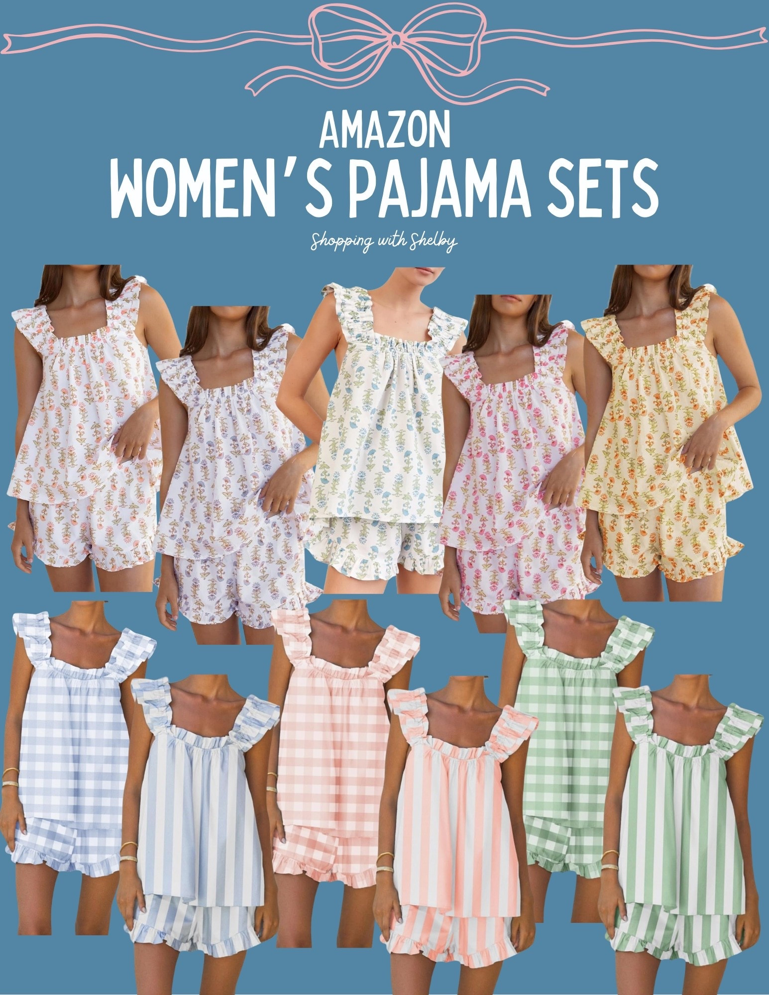 The prettiest little pajama sets from Amazon! Ever since I had my babies, I get SO hot when I’m sleeping at night. These are super lightweight and breathable 💤🌸

#LTKFindsUnder50 #LTKStyleTip #LTKFamily