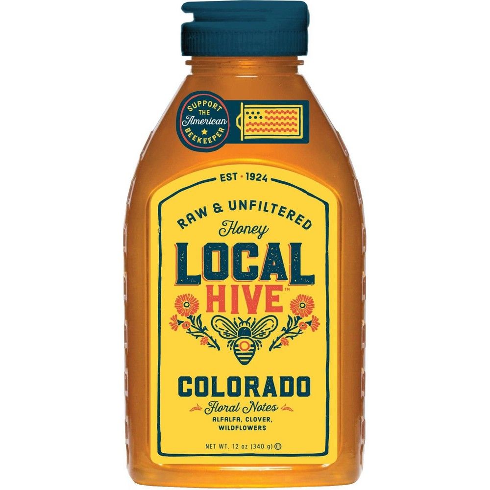 Local Hive Colorado Raw & Unfiltered Honey -12oz | Target