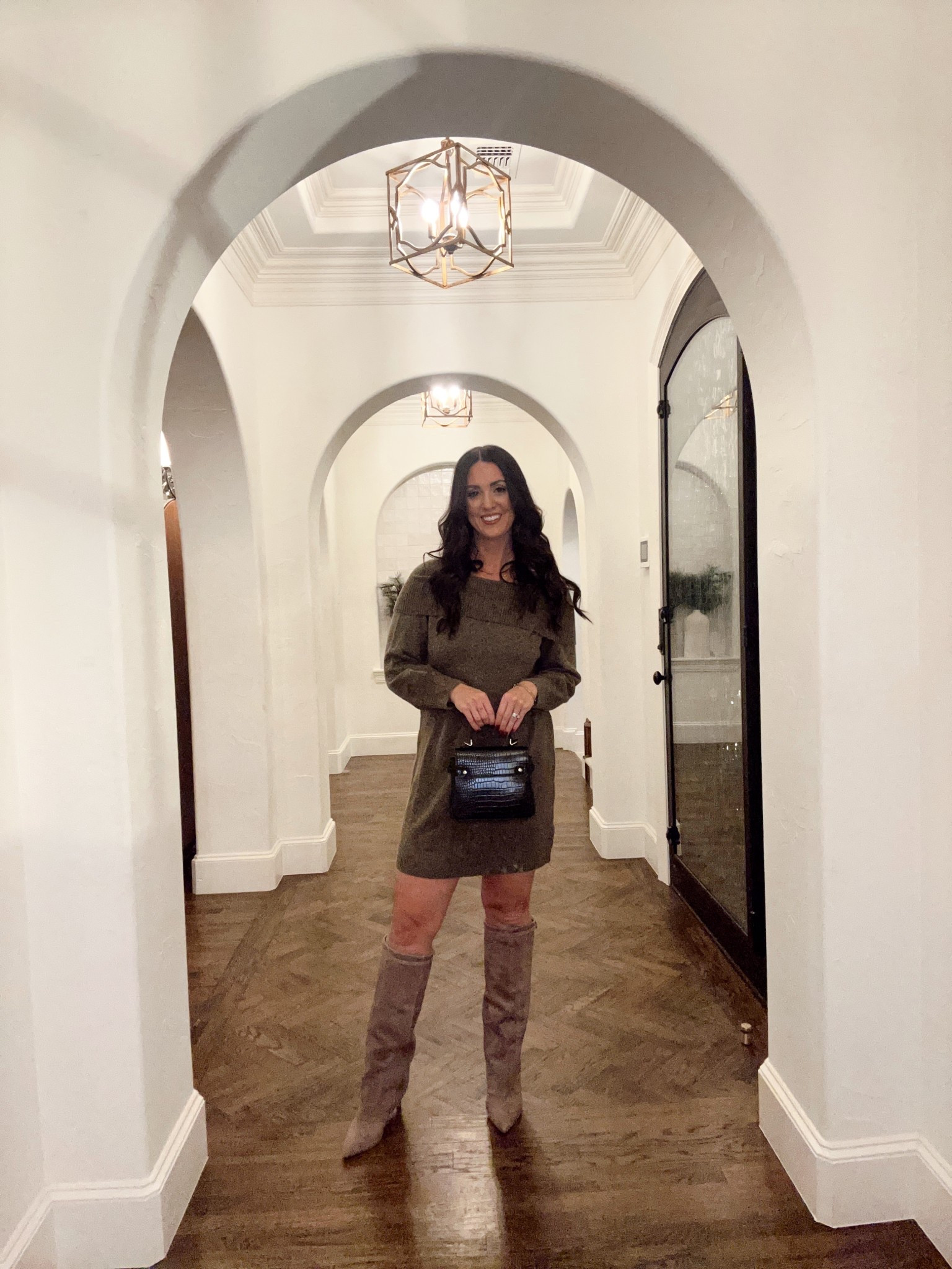 Winter girls night out! Loving this sweater dress from Amazon! 

#LTKHoliday #LTKSeasonal #LTKOver40