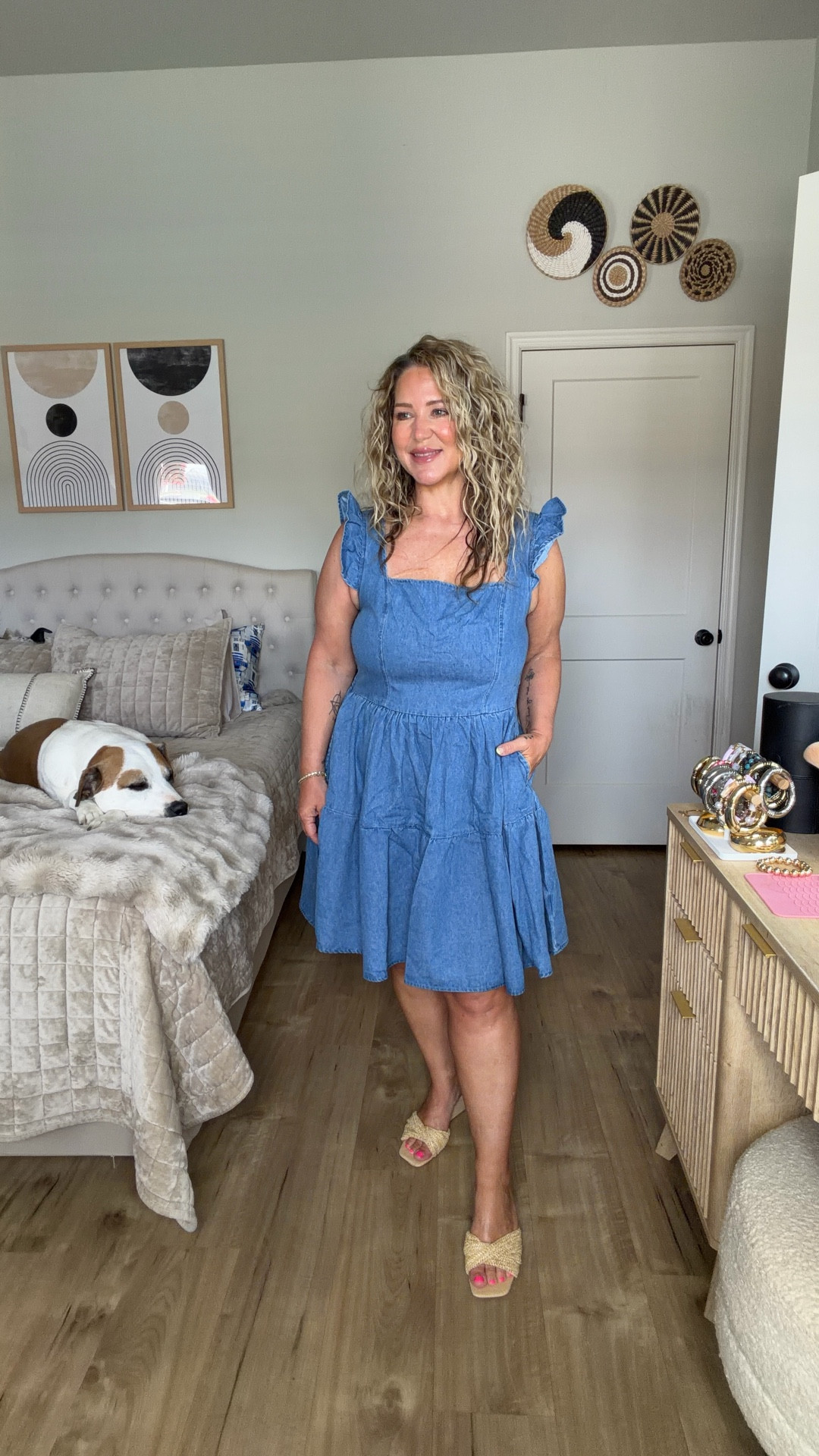 Size large in everything  

#LTKMidsize #LTKOver40 #LTKPetite