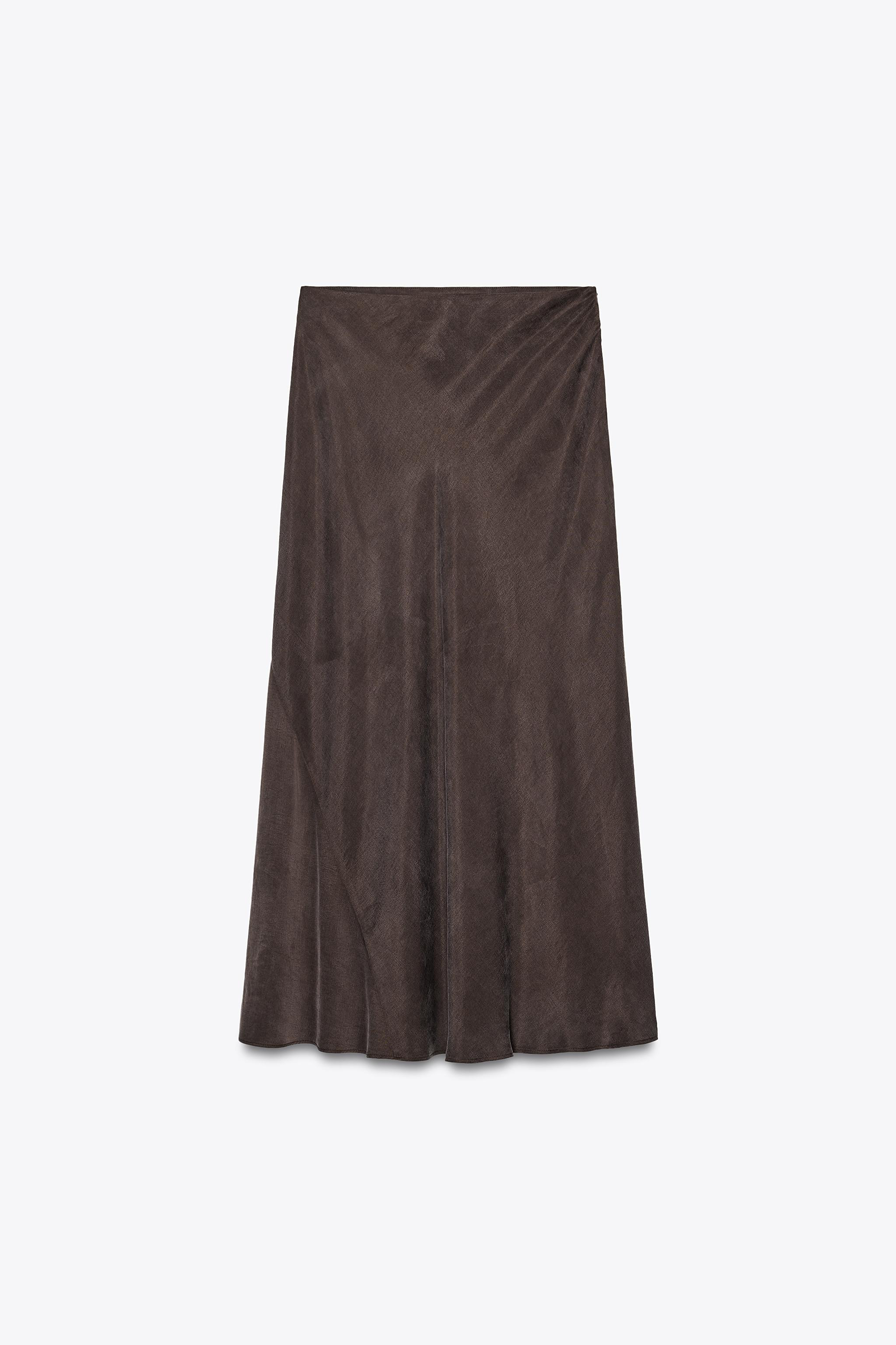 ZW COLLECTION LONG SKIRT | Zara UK