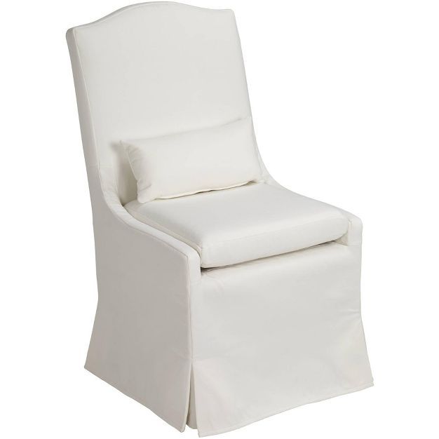 55 Downing Street Juliete Peyton Pearl Slipcover Dining Chair | Target
