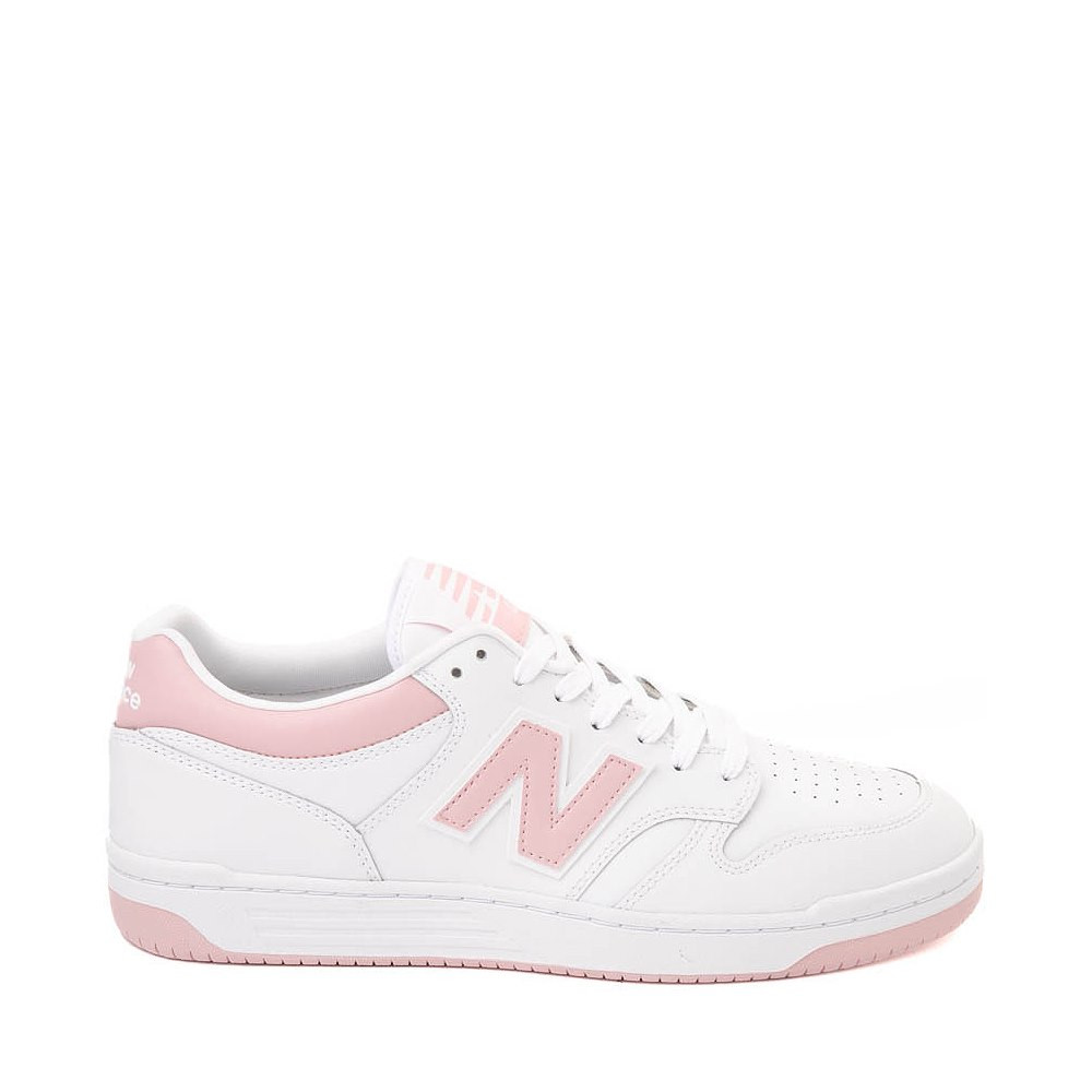 New Balance 480 Athletic Shoe - White / Pink | Journeys