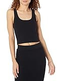The Drop Women's Femi Scoop-Neck Ribbed Cropped Tank | Amazon (US)