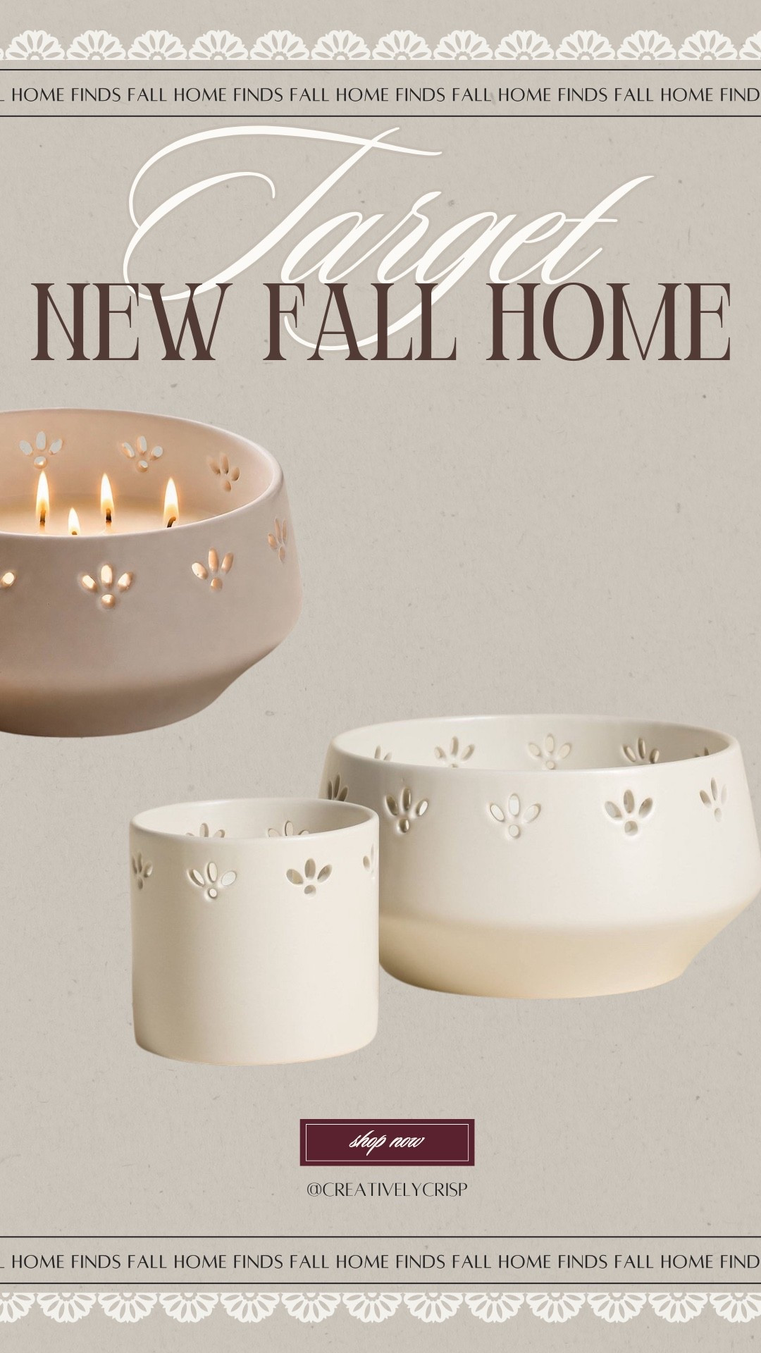 New hearth and hand target fall collection! 

Hearth & Hand with Magnolia Fall Collection, Target Fall Home Decor 2026, Hearth & Hand Fall Decor at Target, Cozy Fall Home Decorating Ideas, Neutral Fall Decor Inspiration, Target Home Decor Finds, Magnolia Home Decor Collection, Fall Living Room Decor Ideas, Affordable Fall Decorating on a Budget, New Target Fall Collection Shopping Finds.

#LTKHome #LTKSeasonal #LTKSaleAlert