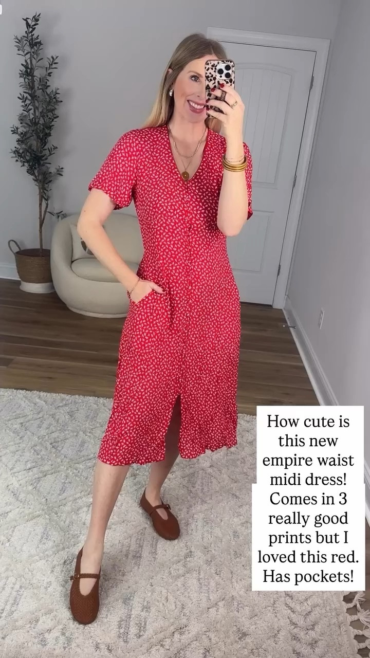 Walmart midi dress 

#LTKootd