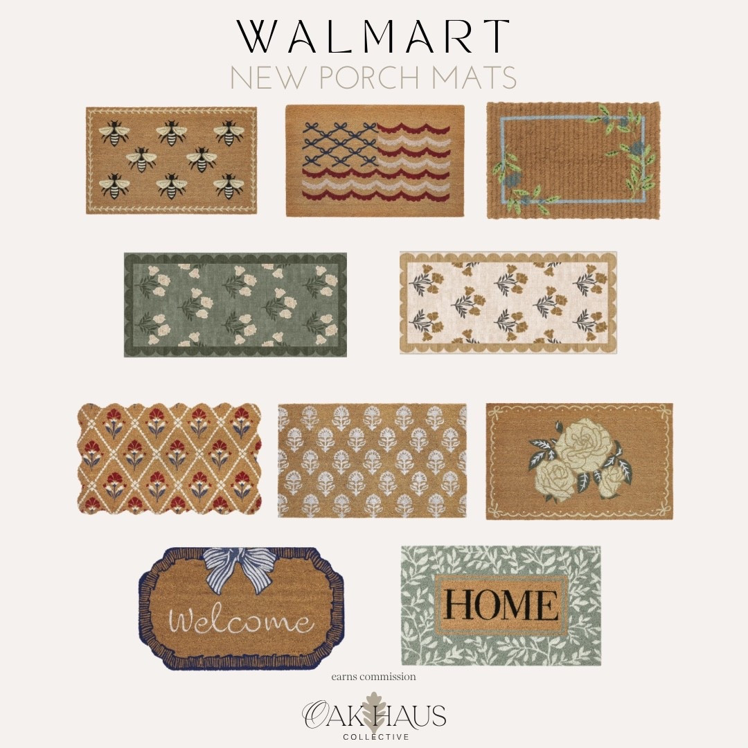 Walmart new porch mats, spring porch mats, summer porch mat, welcome mat, coir mat, porch mats, outdoor mat

#LTKmomlife #LTKHome