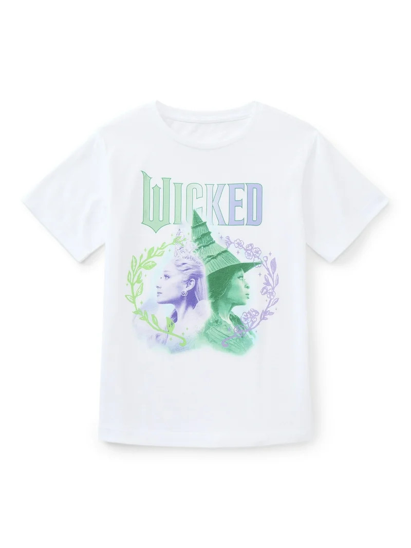 Wicked Unbreakable Bond Girls Short Sleeve Graphic T-Shirt, Sizes 4-16 | Walmart (US)