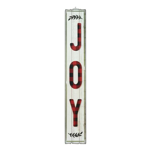 Holiday Time Christmas Indoor/Outdoor Vertical Hanging Sign Decoration, 9.5" x 60" | Walmart (US)