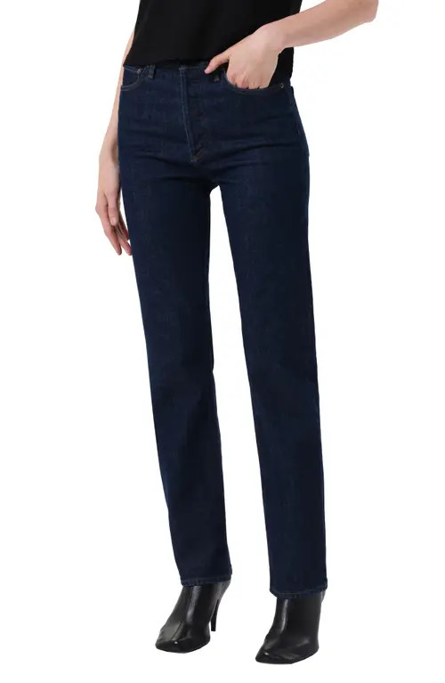 AGOLDE '90s Pinch Waist High Waist Straight Leg Jeans in Reissue Indigo Rinse at Nordstrom, Size 31 | Nordstrom