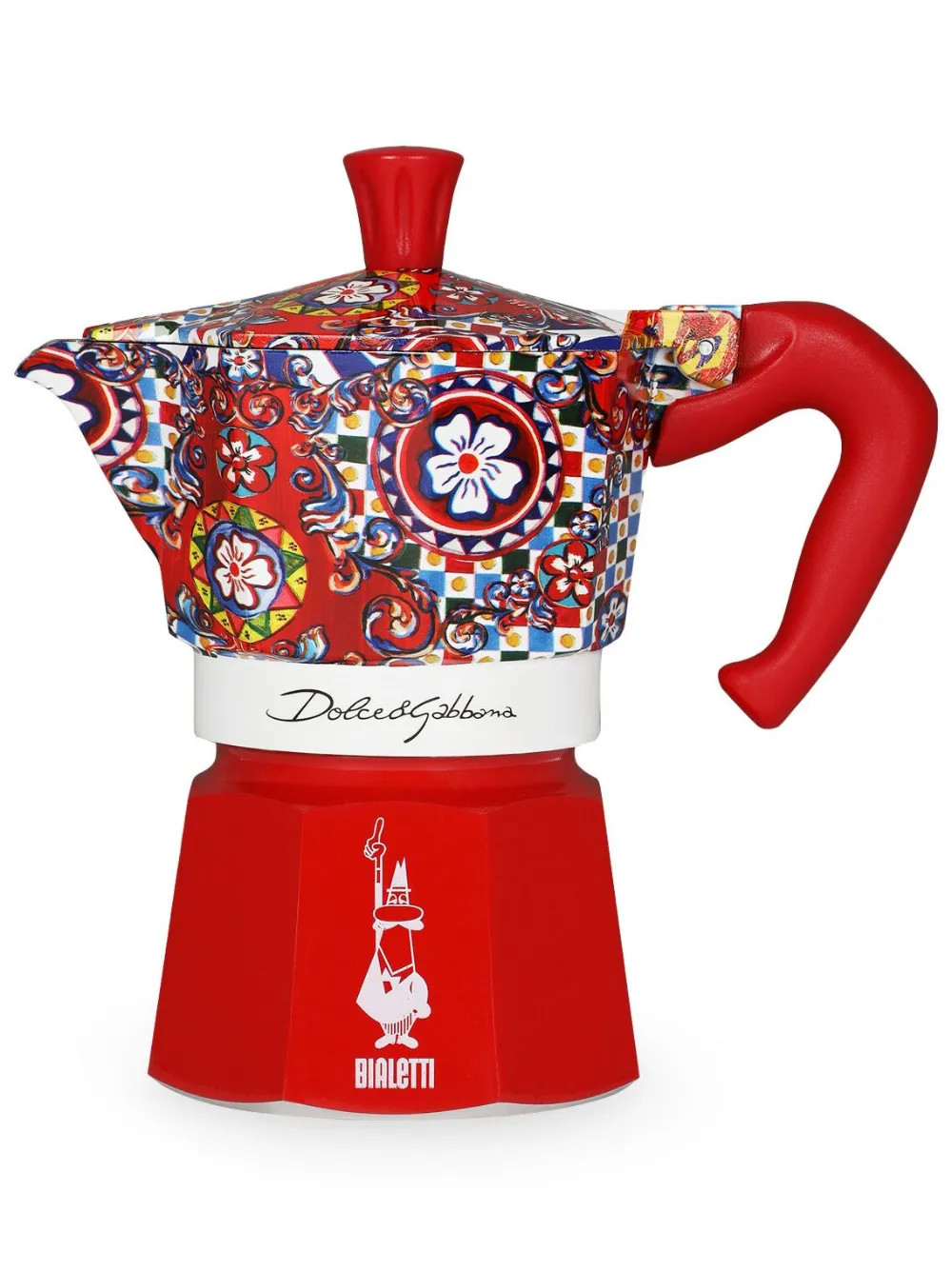 Dolce & Gabbana - Cafeteira expresso Moka média - unissex - Nylon/Alumínio - Tamanho único - Vermelh | Farfetch (BR)