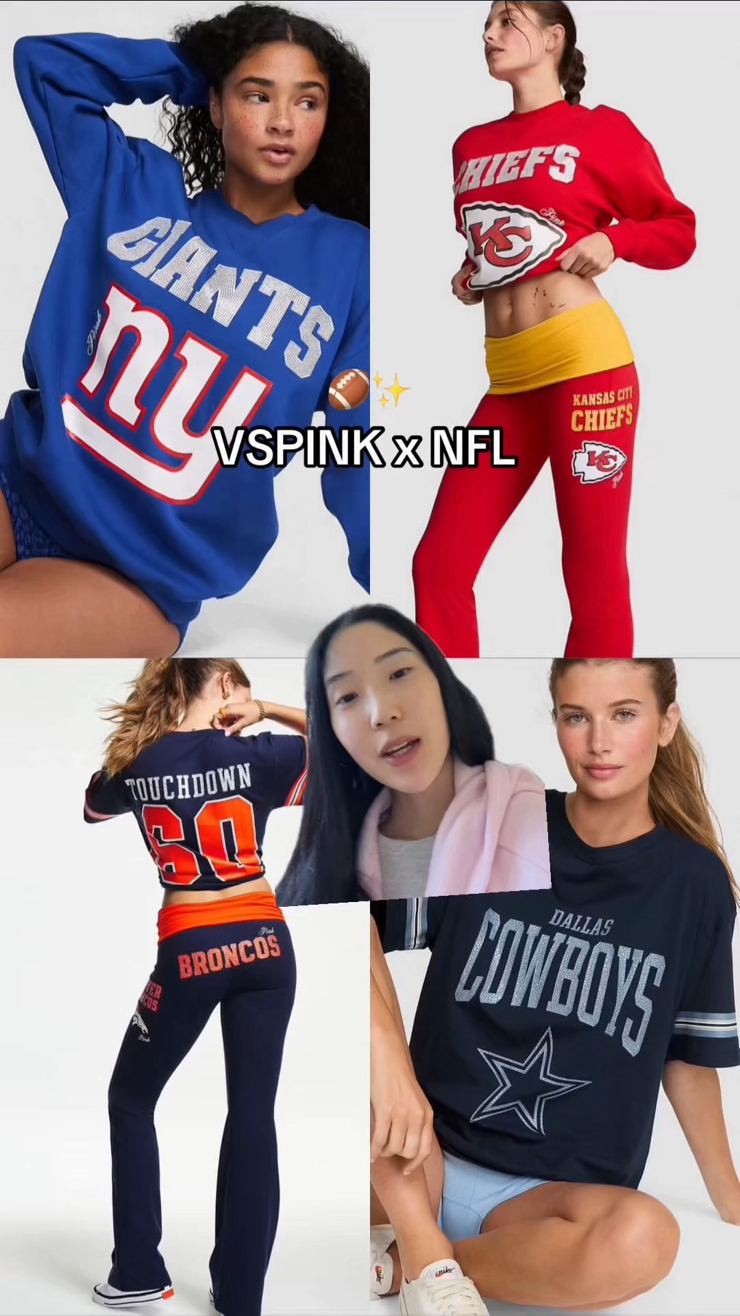 VSPINK x NFL collection!! Click on the item for more team options ⬇️🏈✨

#vspink #victoriassecret #victoriassecretpink #nfl #gameday #football #gamedayoutfit #bedazzled #y2k #gamedaystyle #footballgame #sweatpants #loungewear #sweatshirt @victoriassecret

#LTKSeasonal #LTKgrwm #LTKootd