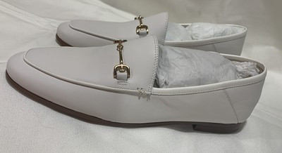 EXCELLENT CONDITION Sam Edelman Lorraine Leather Horse Bit Loafers White 8 | eBay US