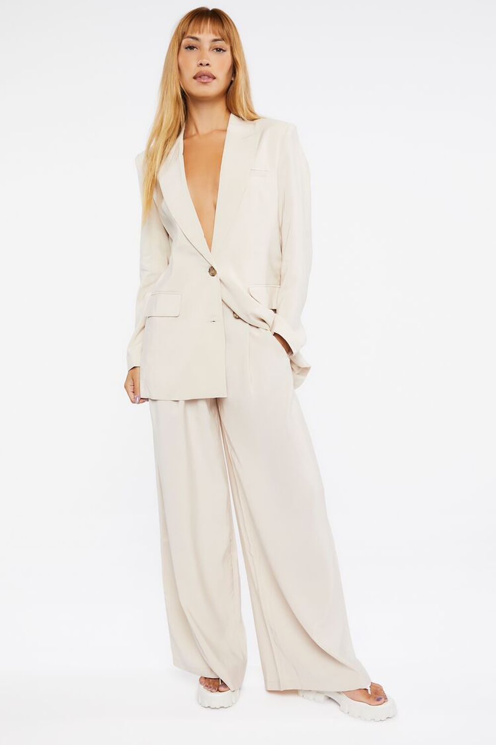 High-Rise Wide-Leg Pants | Forever 21 (US)