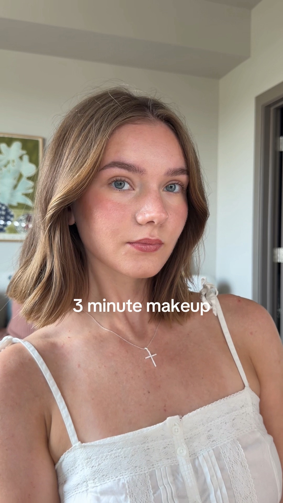 Saie rose glow 
Ciele mother primer 
Clear milk makeup brow gel 
Ysl lip liner in shade 1 
Saie lip oil in disco 
Westman concealer in L2
Armani blush in 4
Saie bronzer in Amalfi

#LTKgrwm #LTKBeauty #LTKU
