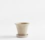 Provence Scalloped Edge Outdoor Planters - Clay | Pottery Barn (US)
