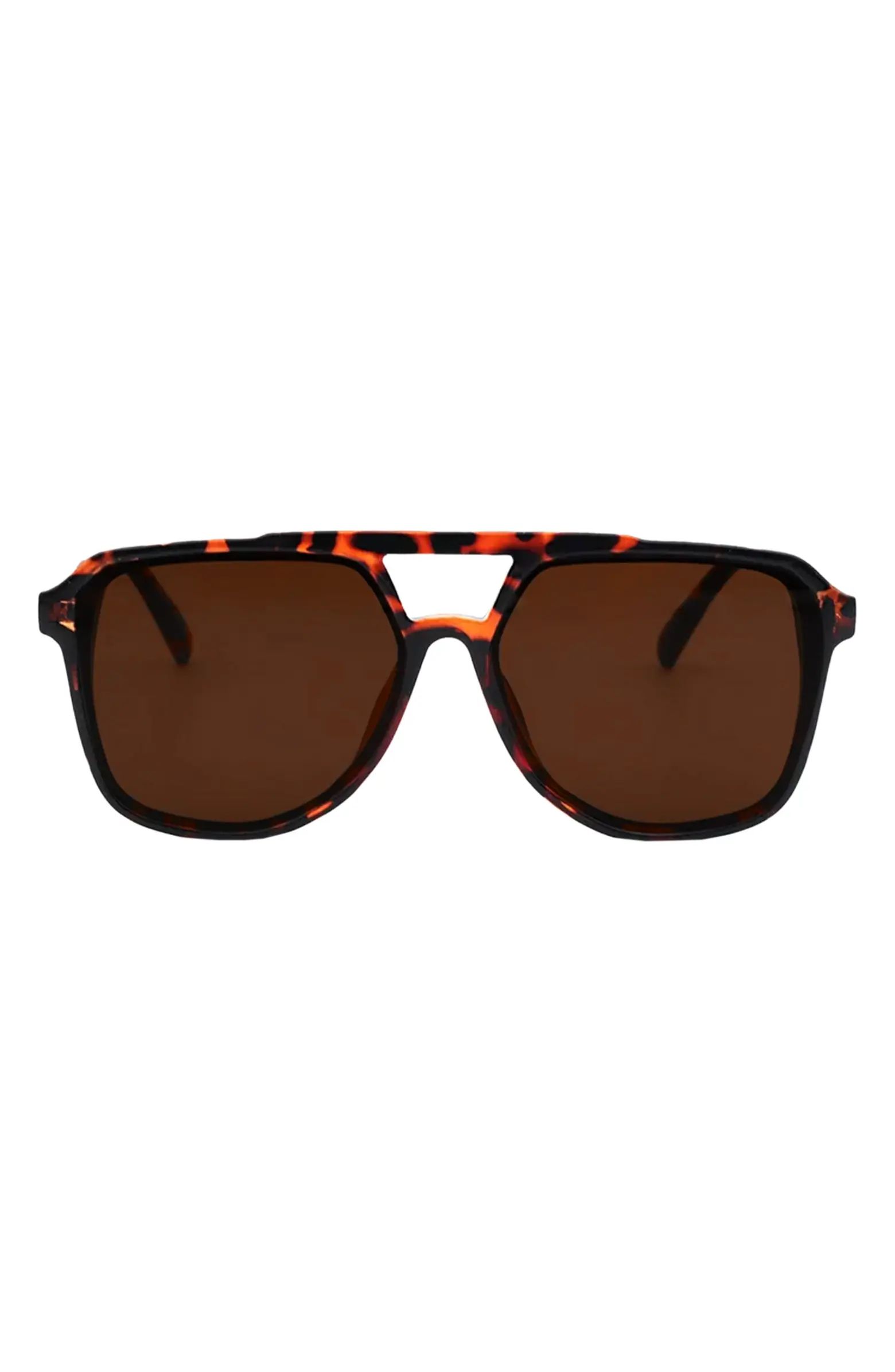 Fifth & Ninth Lagos 58m Polarized Aviator Sunglasses | Nordstrom | Nordstrom