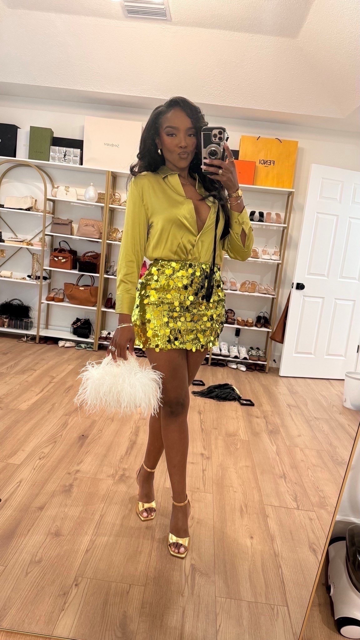 Golden hour energy ✨💛  

Bold, bright, and made to stand out — this sequin mini is giving birthday, girls’ night, or vacation dinner vibes. The satin blouse keeps it elevated while the gold heels tie it all together.  



#LTKPetite #LTKootd #LTKgrwm