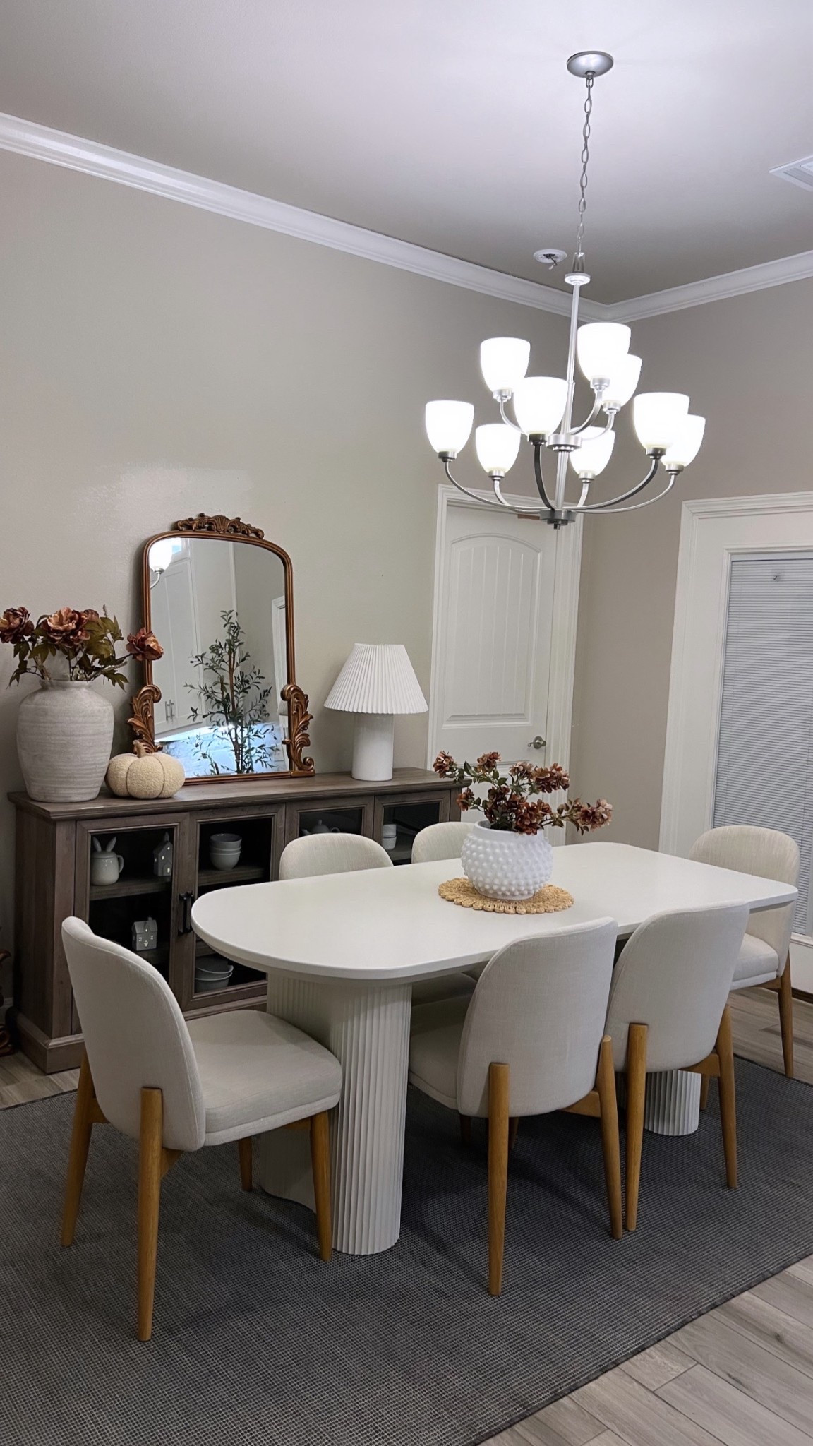 Dining views 🤎🕯️ dining chairs review! Dining table review! Modern dining chairs and table 

#LTKStyleTip #LTKHome