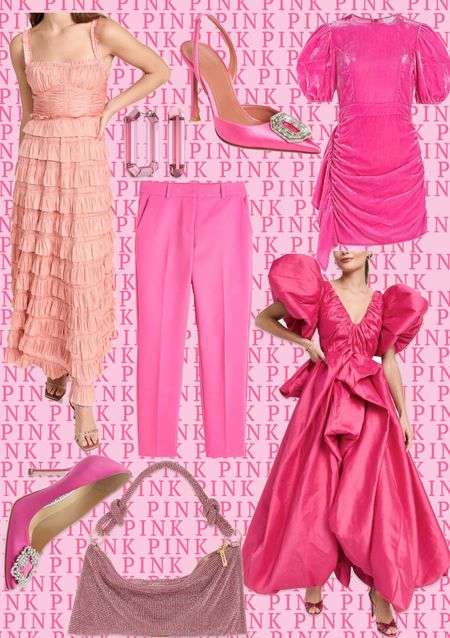 Pink, pink dress, pink heels, pink pants, pink bag

#LTKHoliday #LTKstyletip #LTKSeasonal