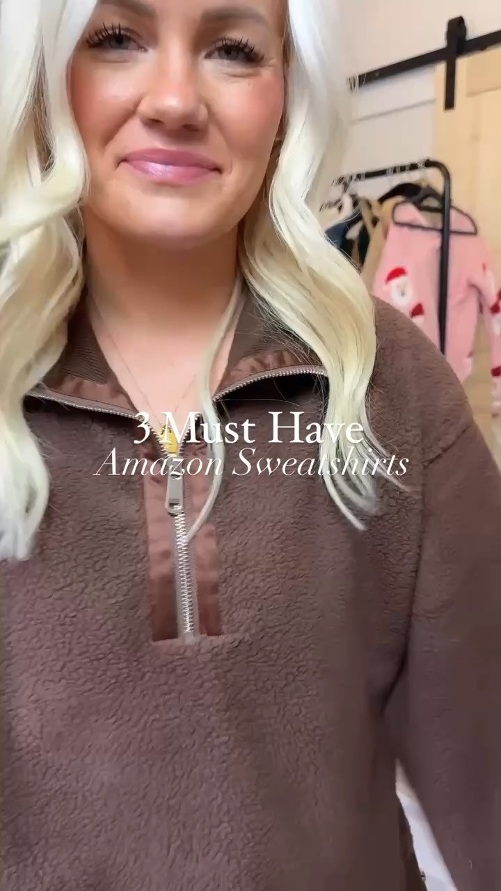 Loving all 3 of these sweatshirts from Amazon! 

 #LTKFindsUnder50 #LTKStyleTip
