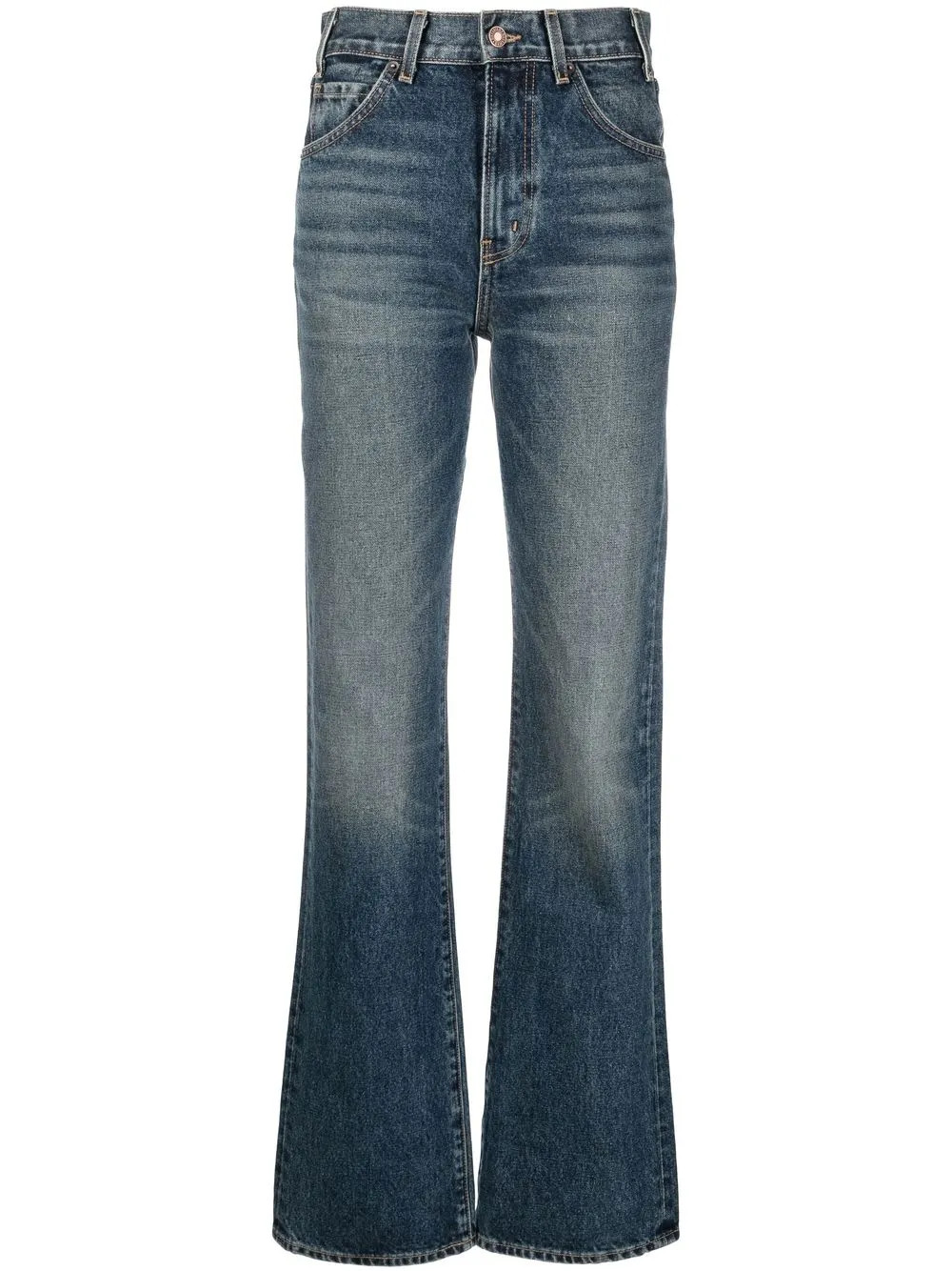 flared-cut leg jeans | Farfetch Global