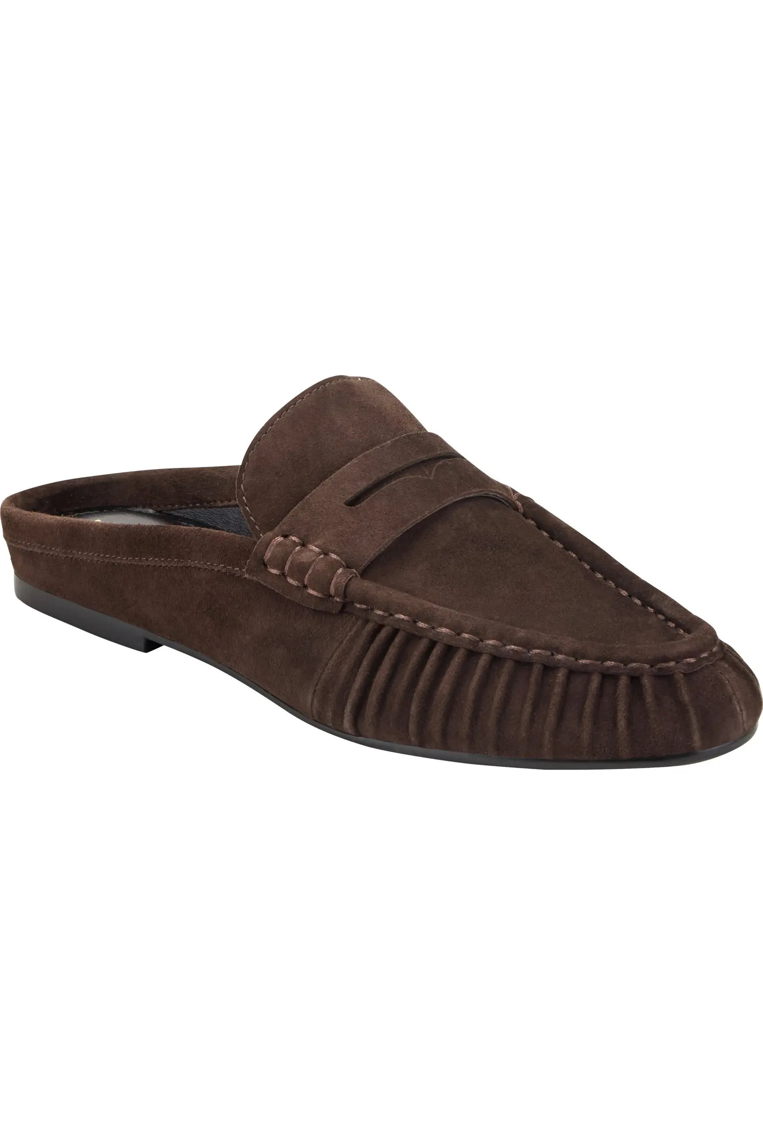 Marc Fisher LTD Jaynie Almond Toe Loafer Mule (Women) | Nordstrom | Nordstrom