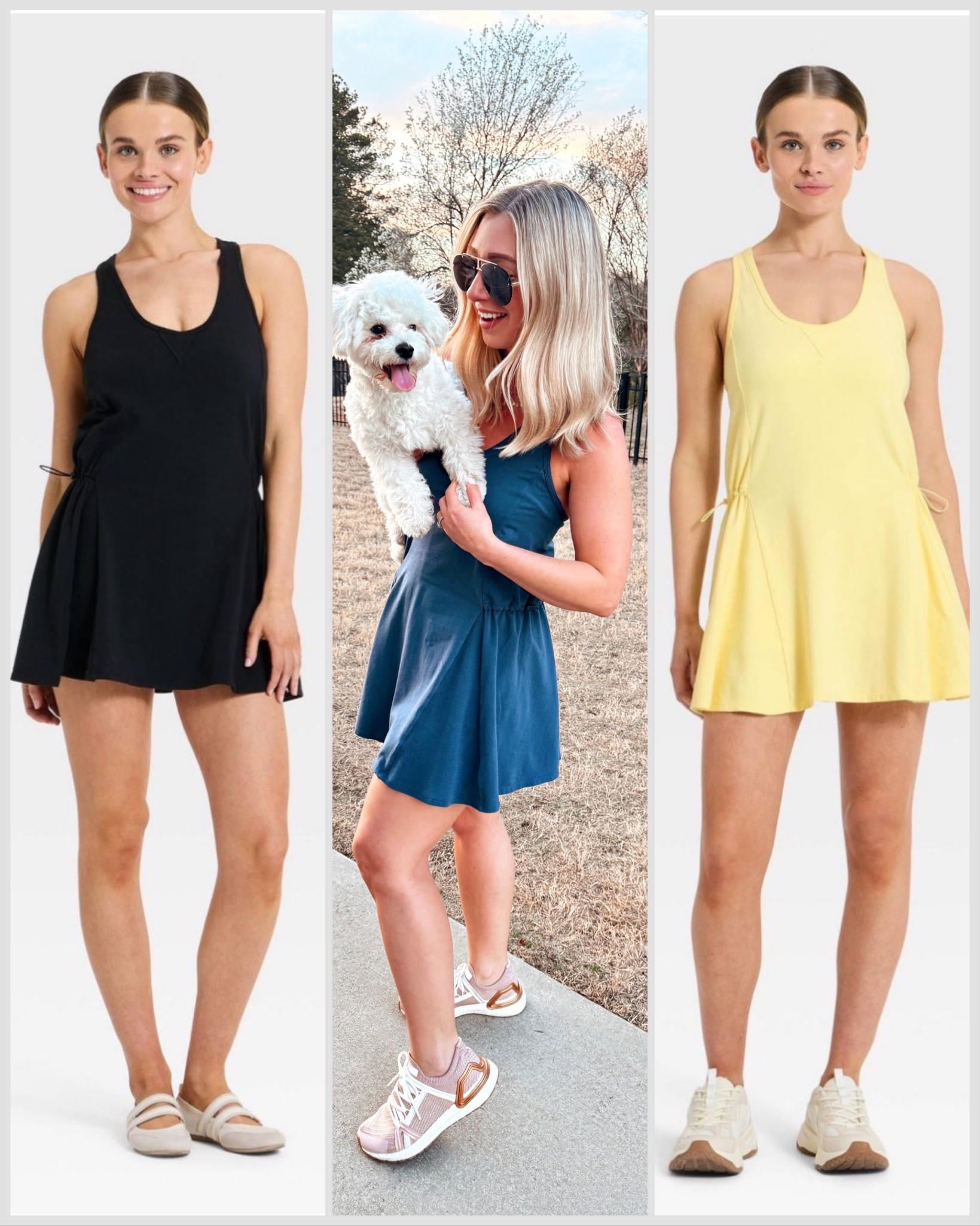 The cutest sweatshirt lounge dress for Spring and it’s under $50! 💙 Wearing size small! (Runs TTS) 💁🏼‍♀️ currently 30% OFF!!! 

Target, fitness, activewear, loungewear 

#LTKPetite #LTKSaleAlert #LTKgrwm