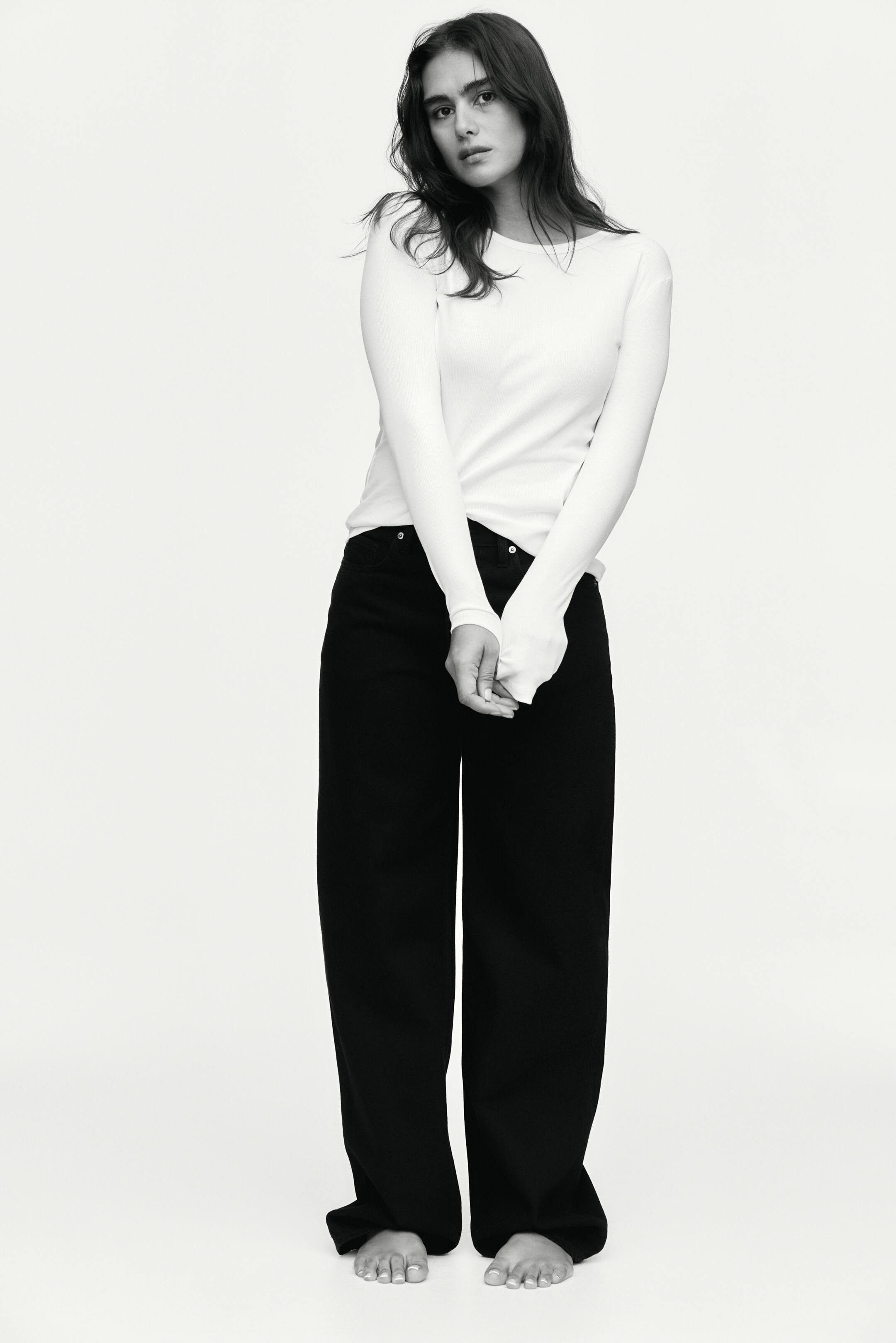 Ribbed Cotton Top | H&M (US + CA)