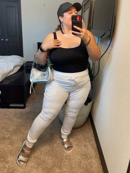 Running some errands in black & white. 

On sale Guess? Women's Fabulon Two Strap Fabric Slide-on Sandals for $47 today

Amazon favorite: 3 pack Bodysuits Sexy Ribbed Sleeveless and Fleece Lined Joggers High Waisted Water Resistant LIMITED SALE NOW

#LTKActive #LTKSaleAlert #LTKStyleTip