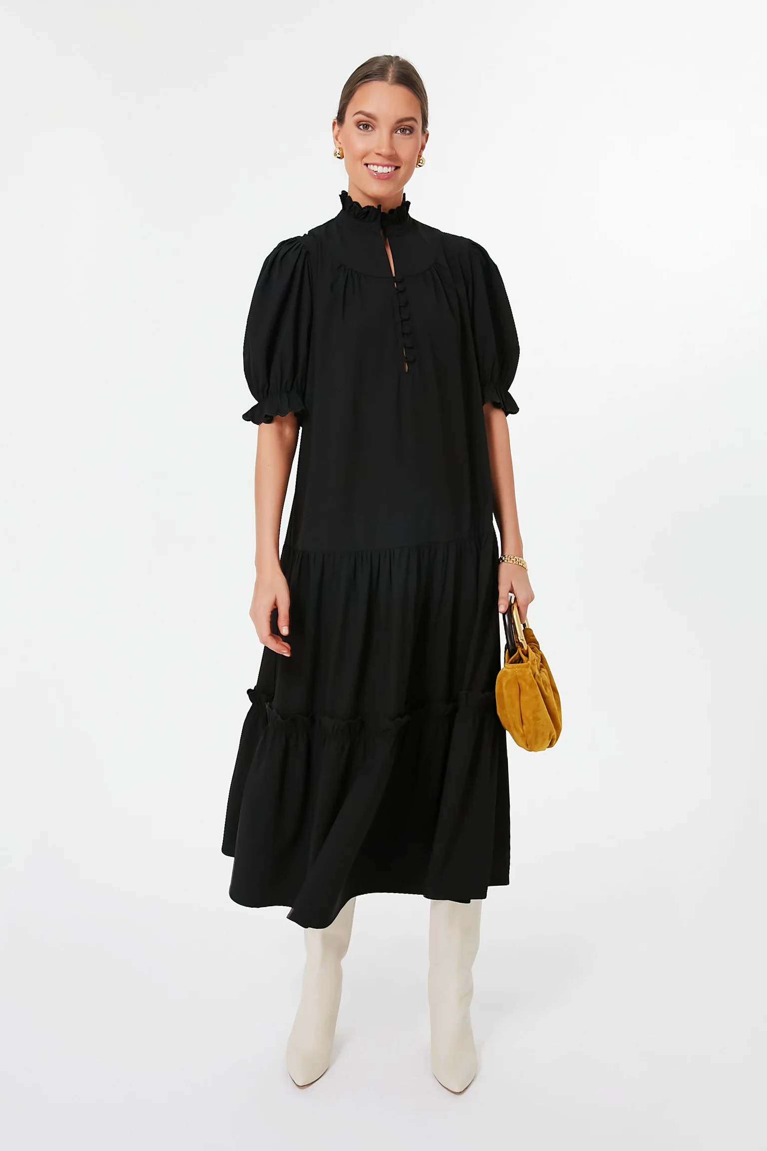 Chestnut Brown Selena Maxi Dress | Tuckernuck (US)