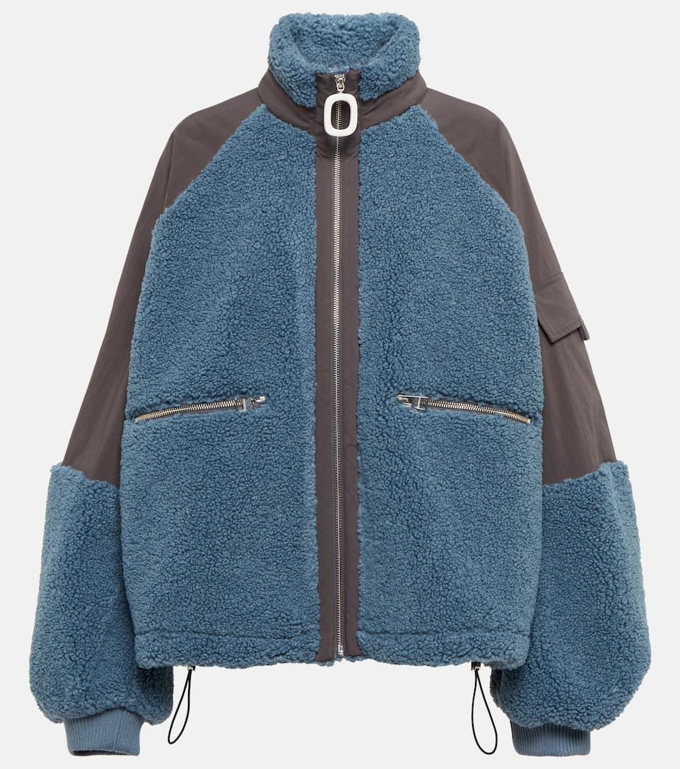 Oversized fleece track jacket | Mytheresa (US/CA)
