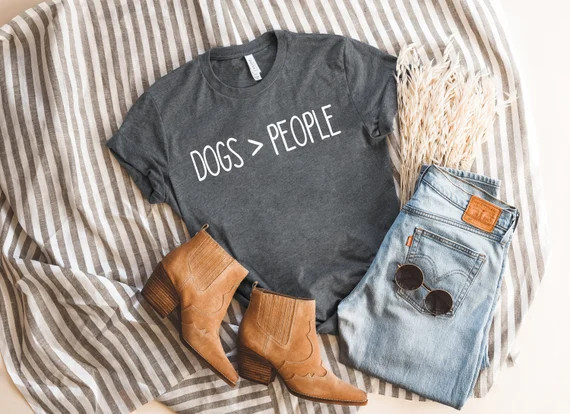 Dogs Over People Shirt Dog Lover Gift Dog Mom Shirt Dog | Etsy | Etsy (US)