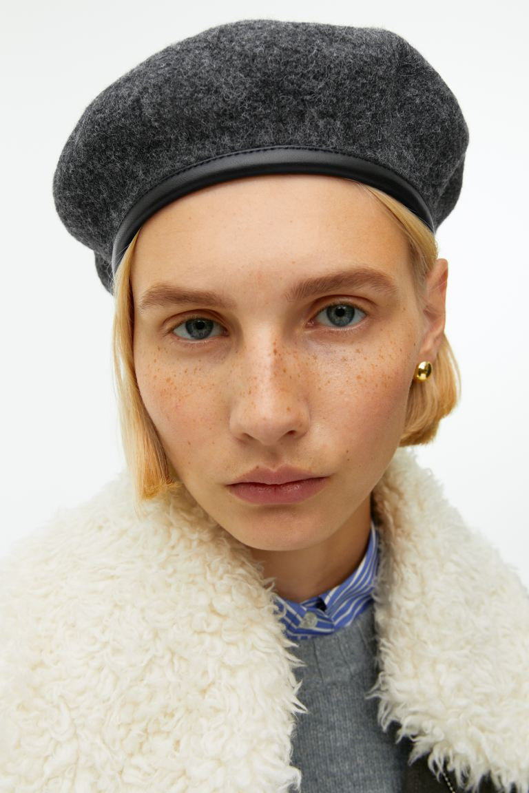 Baskenmütze aus Wolle | H&M (DE, AT, CH, NL, FI)