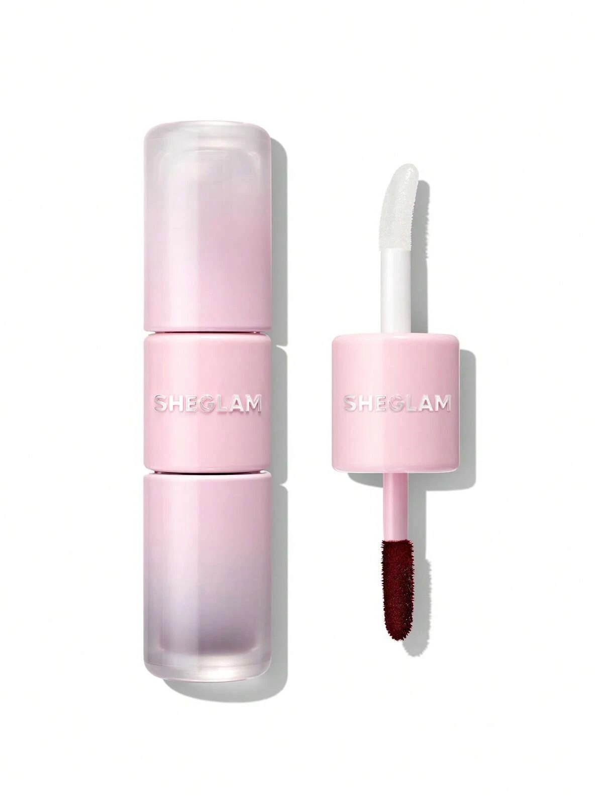 Line To Shine Peel-Off Lip Stain & Gloss Duo-110 Pinky Promise | SHEGLAM