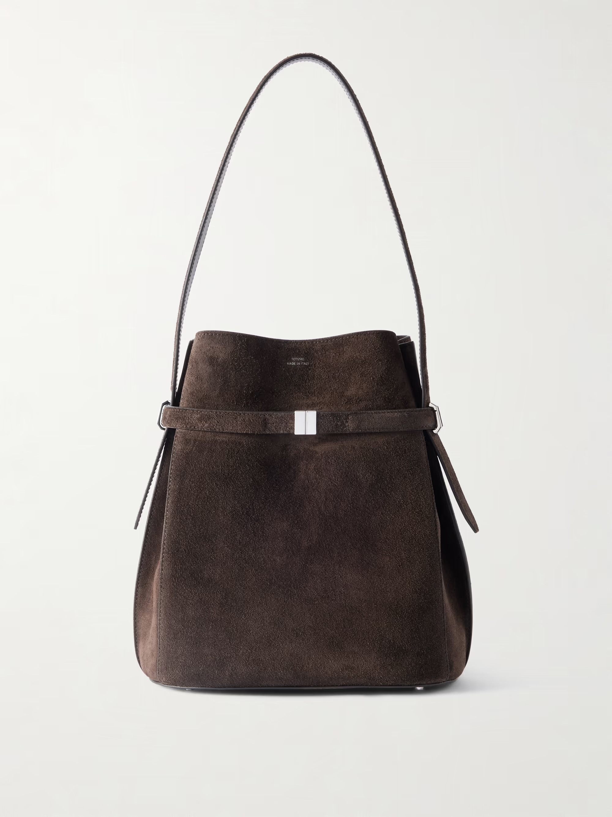 Belted suede tote | NET-A-PORTER (UK & EU)