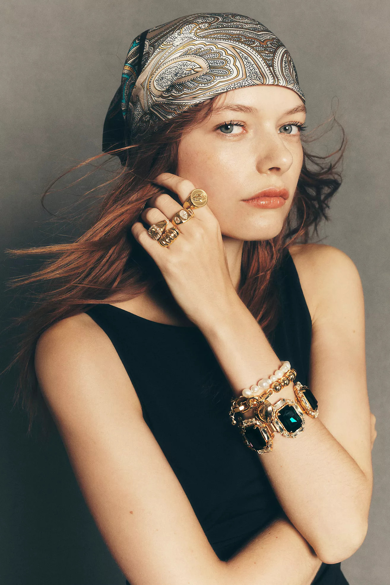 Dog Icon Cocktail Ring | Anthropologie (US)