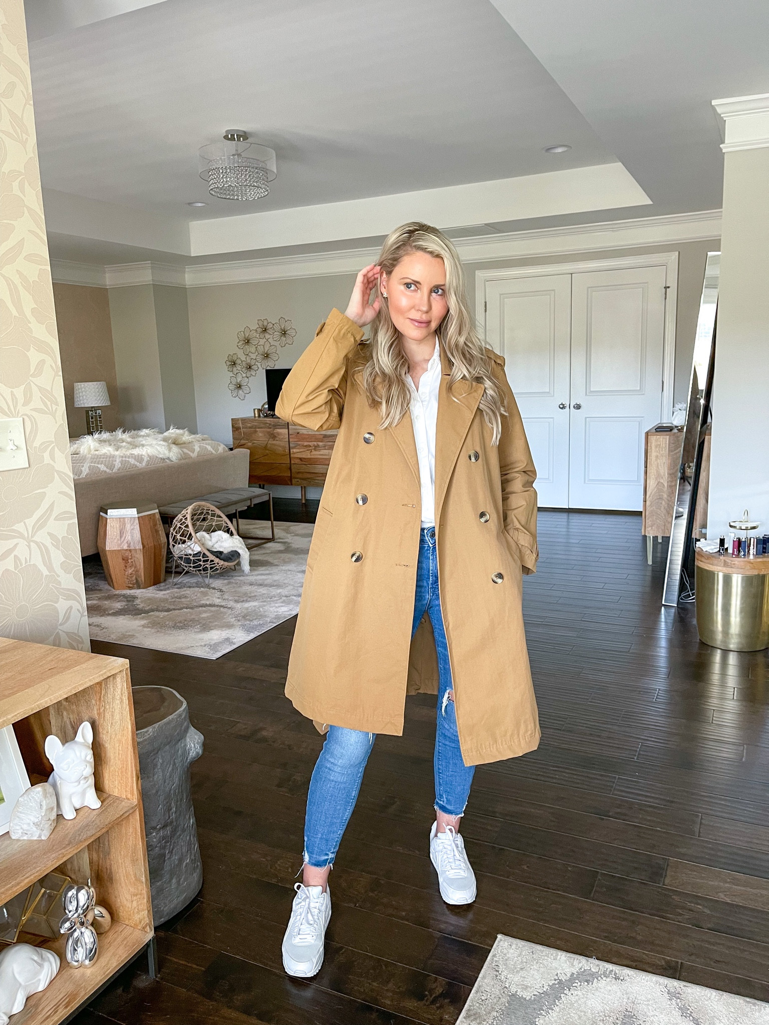 40% off this trench coat now at Old Navy!

#LTKSeasonal #LTKsalealert #LTKstyletip