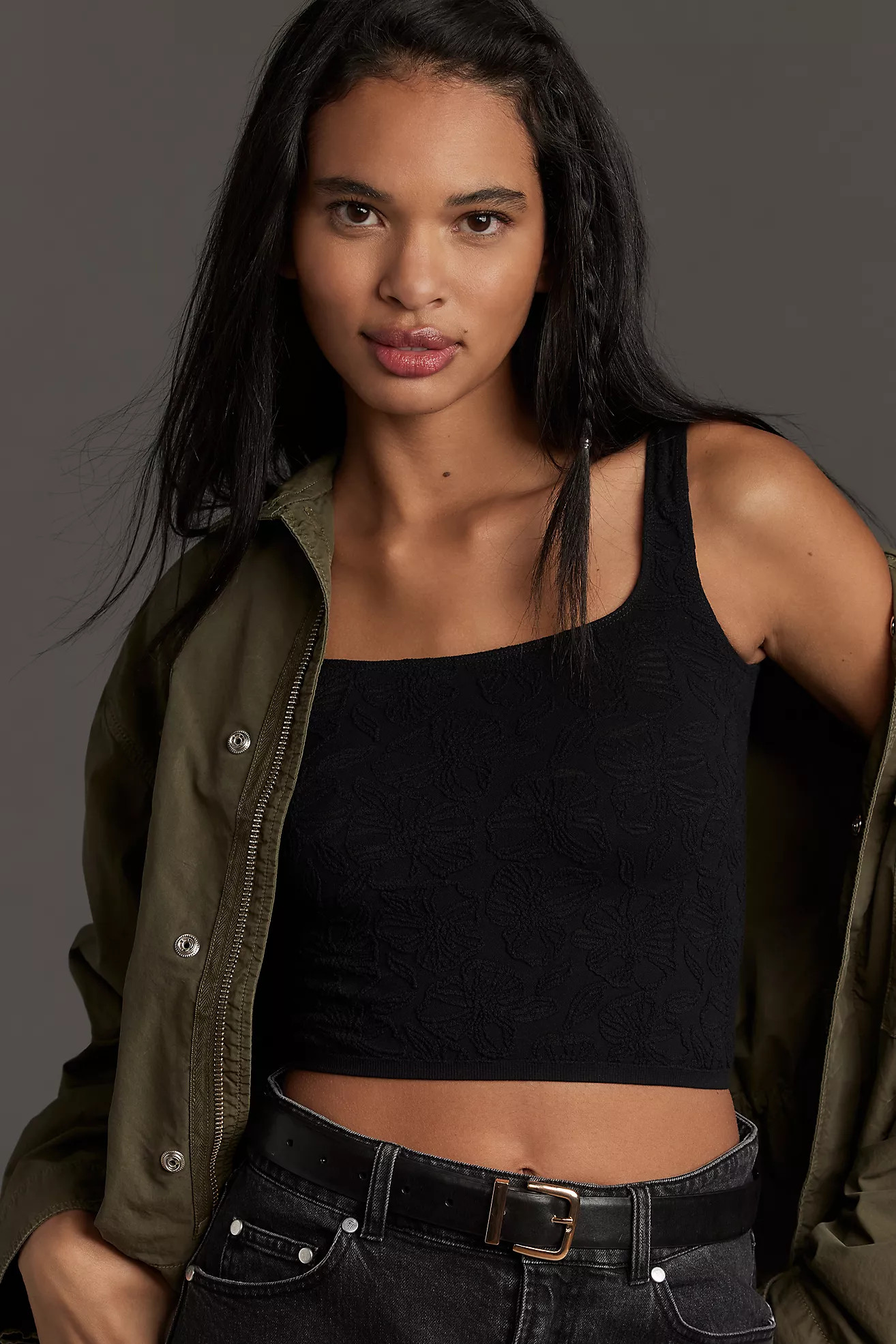 The Hannah Seamless Textured Tank | Anthropologie (US)