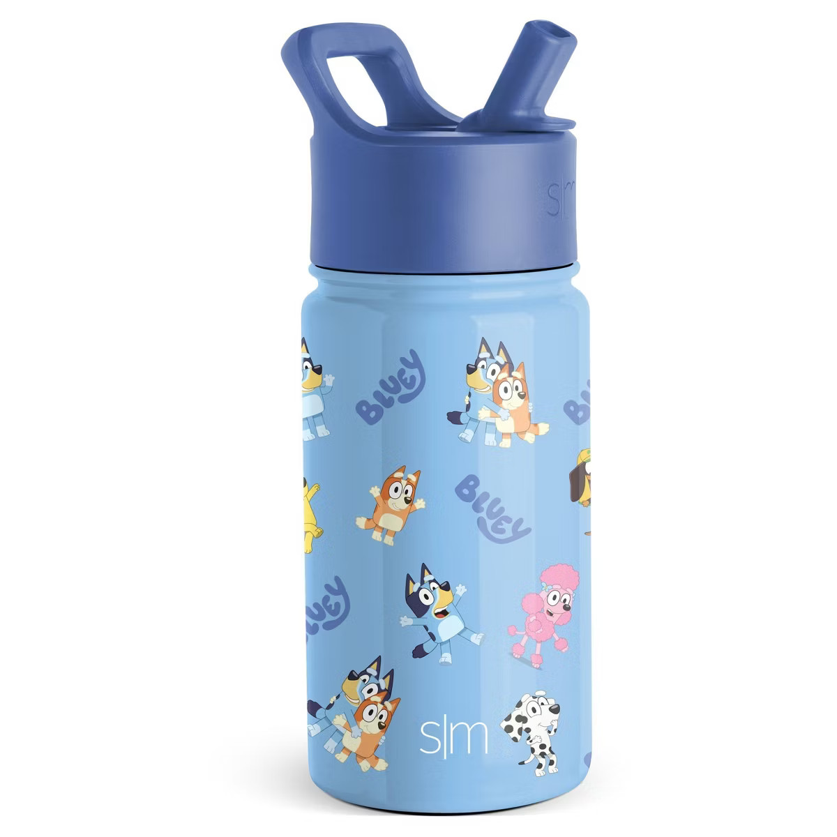 14oz Stainless Steel Summit Kids Water Bottle with Straw - Simple Modern | Target