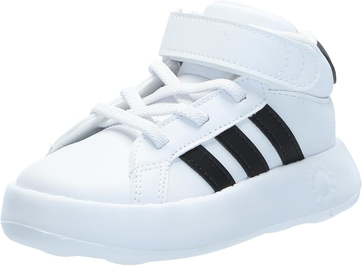 adidas Unisex-Child Grand Court Mid Top Sneaker | Amazon (US)