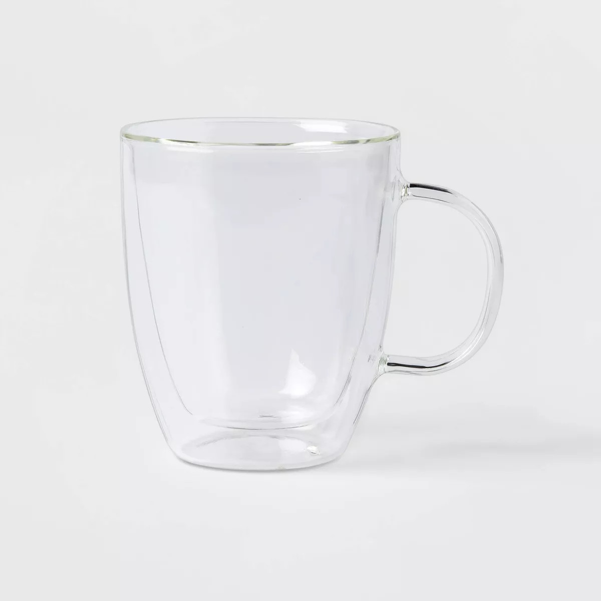 12oz Glass Mug - Threshold™: Borosilicate Coffee Cup, Dishwasher-Safe, Traditional Style, Hot/C... | Target