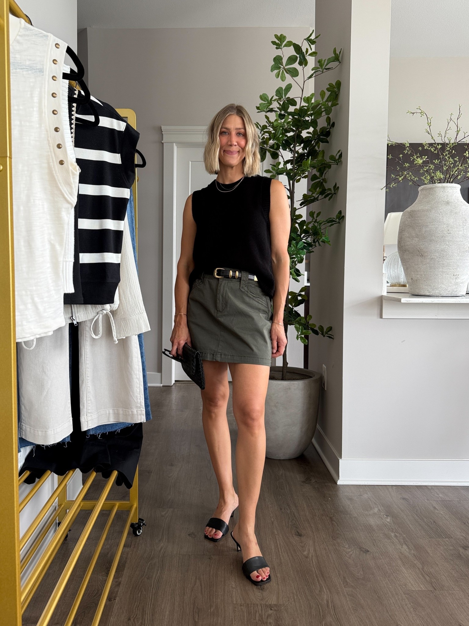 Wearing 25 skirt (runs big), XS sweater tank

@evereveofficial #everevepartner #everevestyle 

#LTKFindsUnder100 #LTKStyleTip #LTKOver40