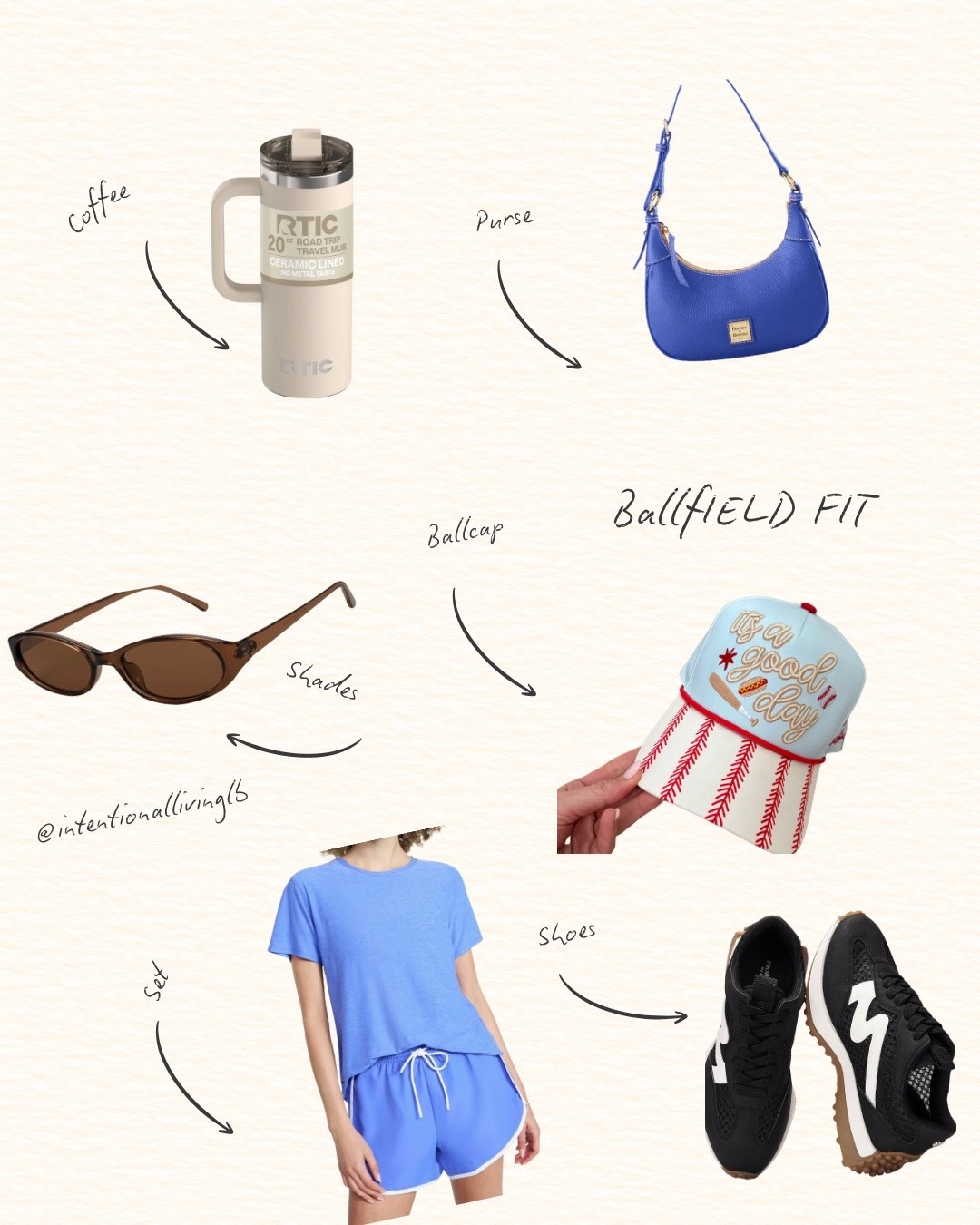 I love a good set! 😍💙 not to mention, I am OBSESSED with these new baseball bats! I need all of this! What is your favorite fitd?! 

#LTKActive #LTKSeasonal #LTKmomlife