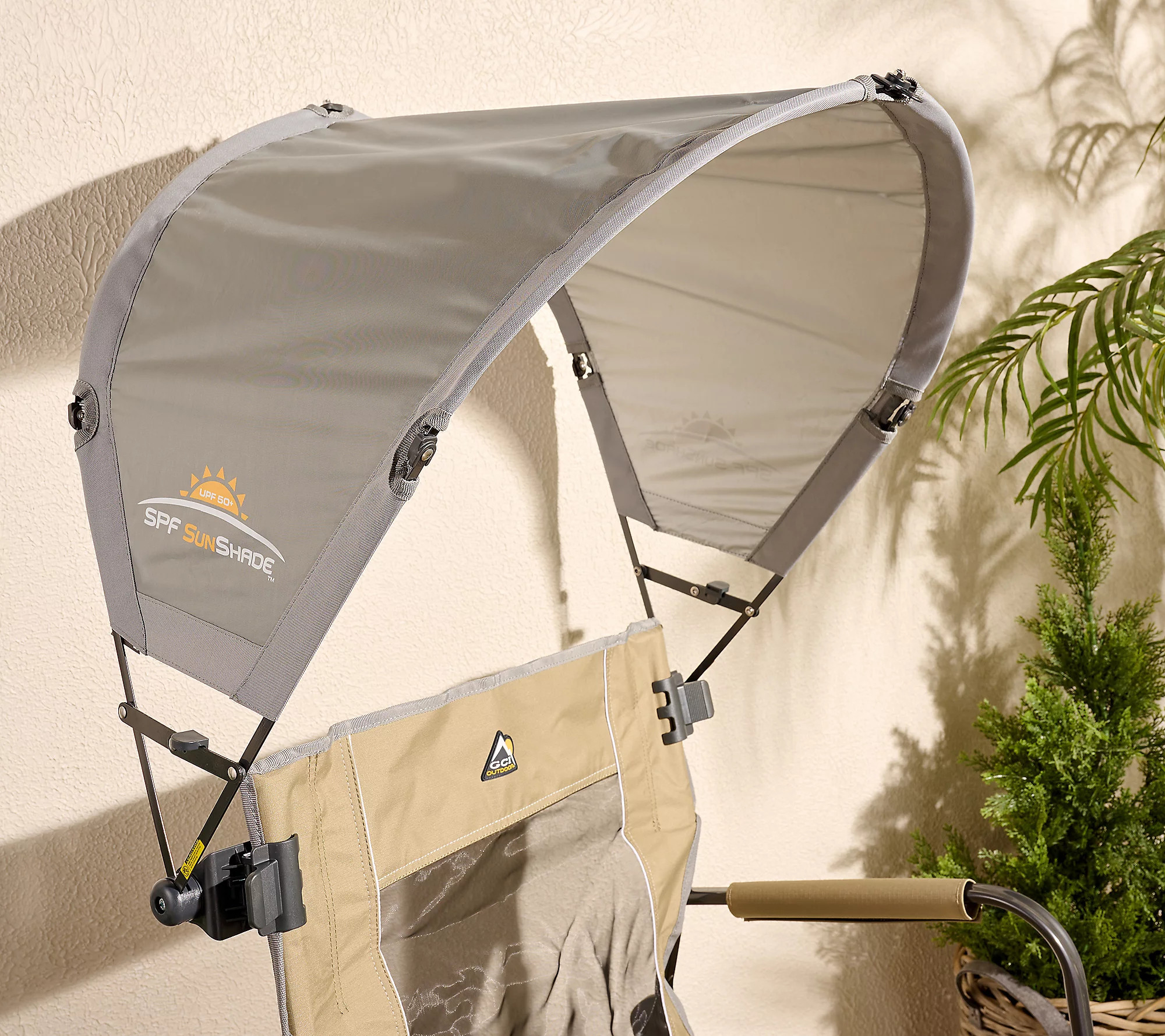 GCI Outdoor Universal Sunshade for Outdoor Chairs | QVC