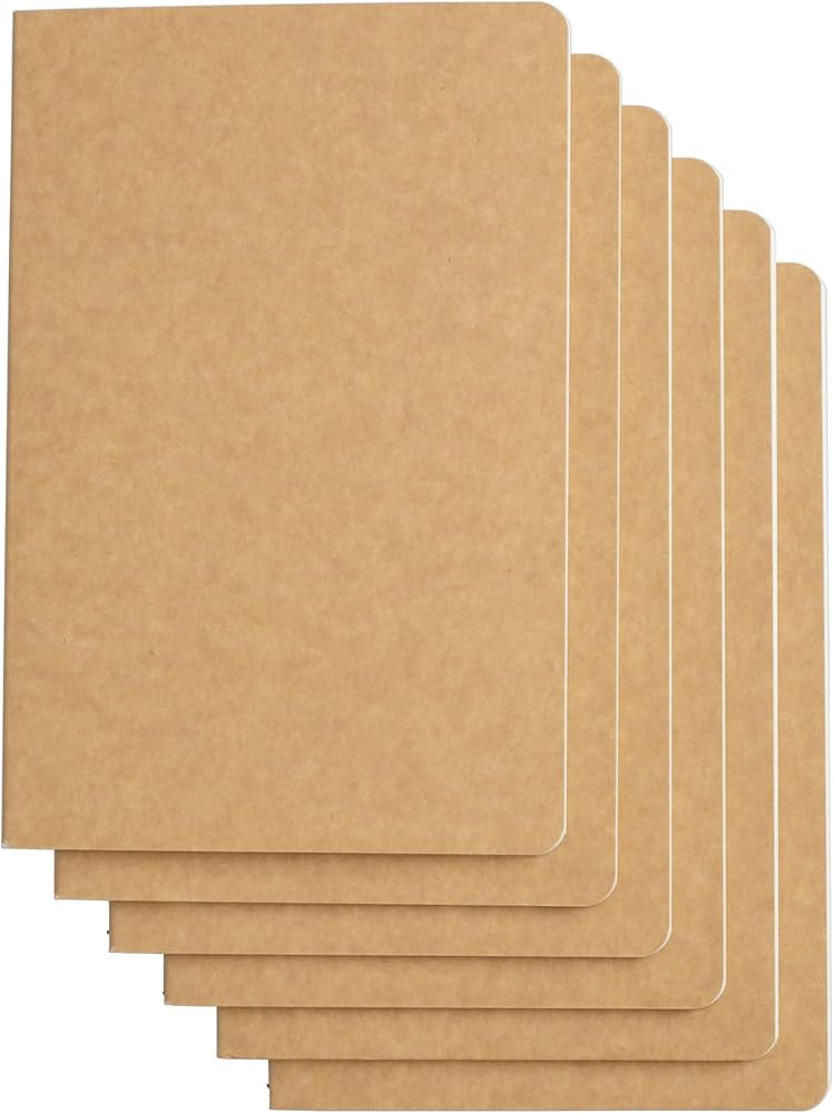 TWONE Journal, Travel Notebook Journal with Brown Soft Cover A5 Notebooks for Travelers, Work, Sc... | Amazon (US)