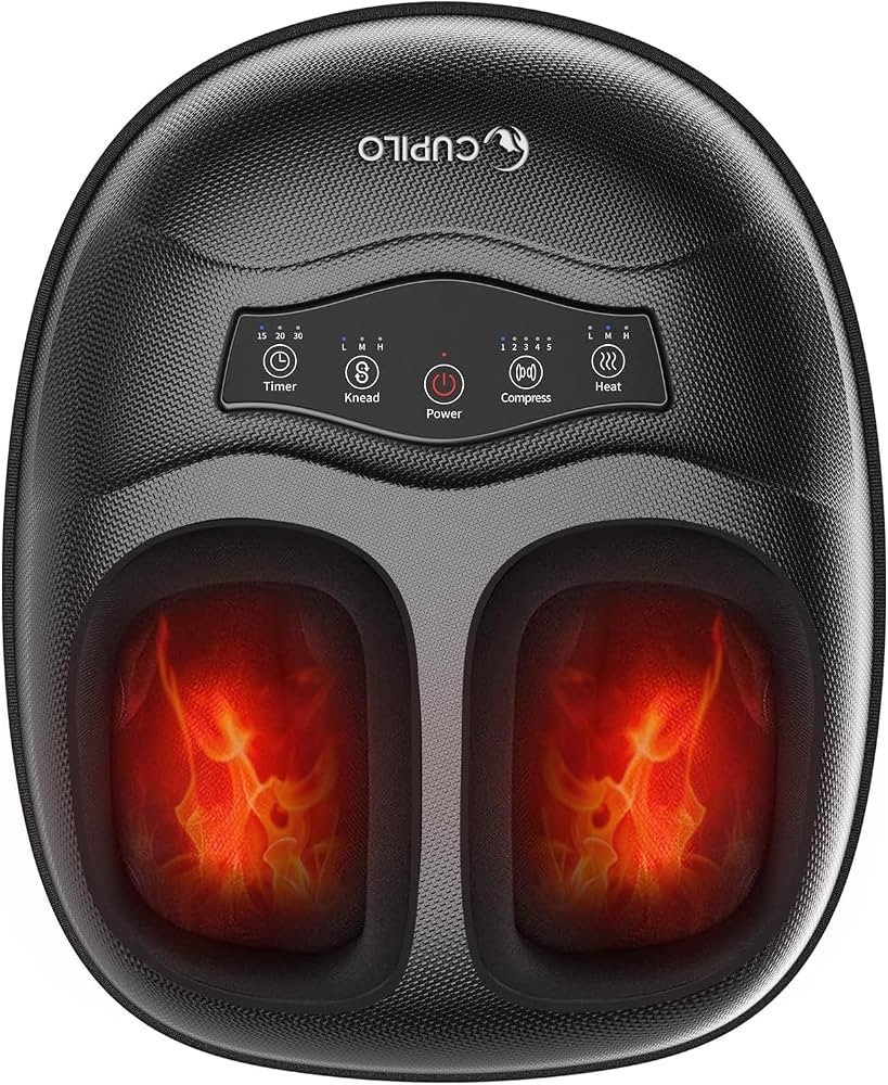 Shiatsu Foot Massager with Heat, FSA Eligible HSA, Electric Heated Foot Massager for Plantar Fasc... | Amazon (US)