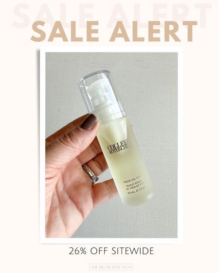 Face Oil No. 9 SALE 
26% off Colleen Rothschild sitewide

Skin care  Vitamin C  Serum  Brightening serum  Makeup  Skin essentials

#LTKGiftGuide #LTKbeauty #LTKSale