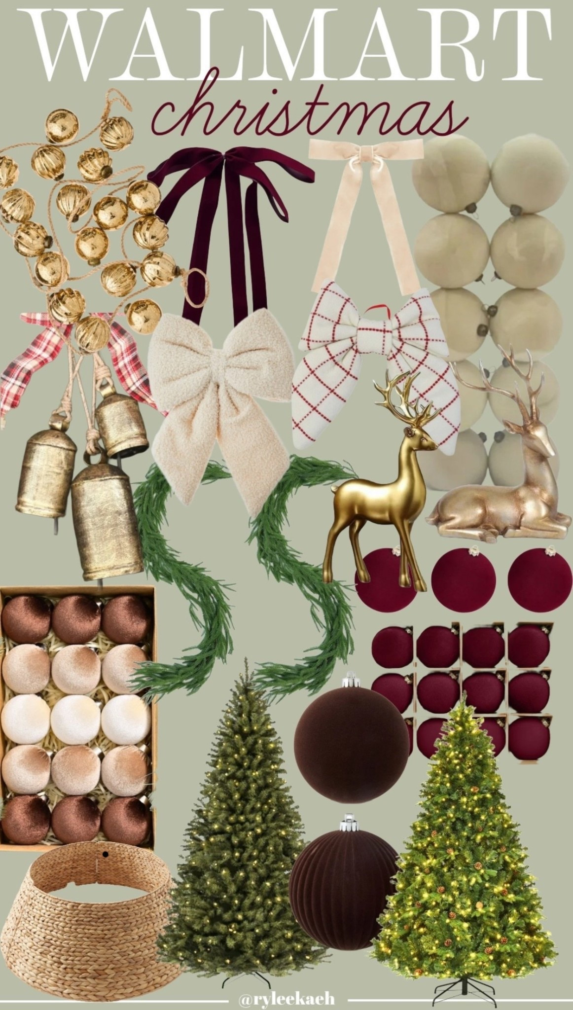 🎄WALMART CHRISTMAS🎄

Linking my xmas tree, burgundy ornaments, burgundy ribbons, tan linen ornaments.. AND MORE :)

So so SOOO many good deals at Walmart this season — stock up now!!! 🎅🏻❄️☃️🎄

Walmart finds, Walmart deals, viral Christmas tree, Walmart trees, Walmart ornaments, Walmart Christmas, Christmas finds, Christmas decor, Walmart decor, trending Christmas trees, trending Christmas, Black Friday deals, Black Friday sale, Cyber week deals, Cyber week sale, deals at Walmart

#LTKGiftGuide #LTKCyberWeek #LTKHoliday