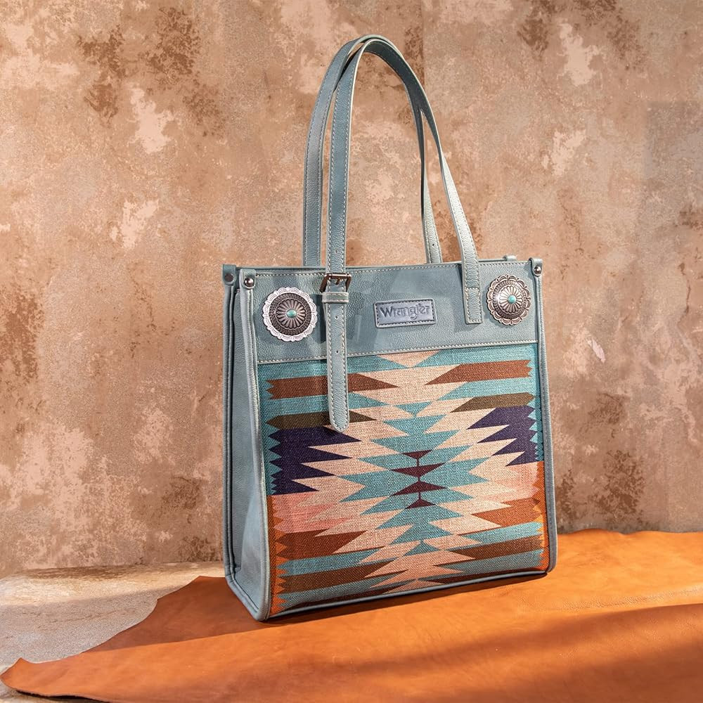 Wrangler Western Tote Bag for Women Aztec Shoulder Bags | Amazon (US)